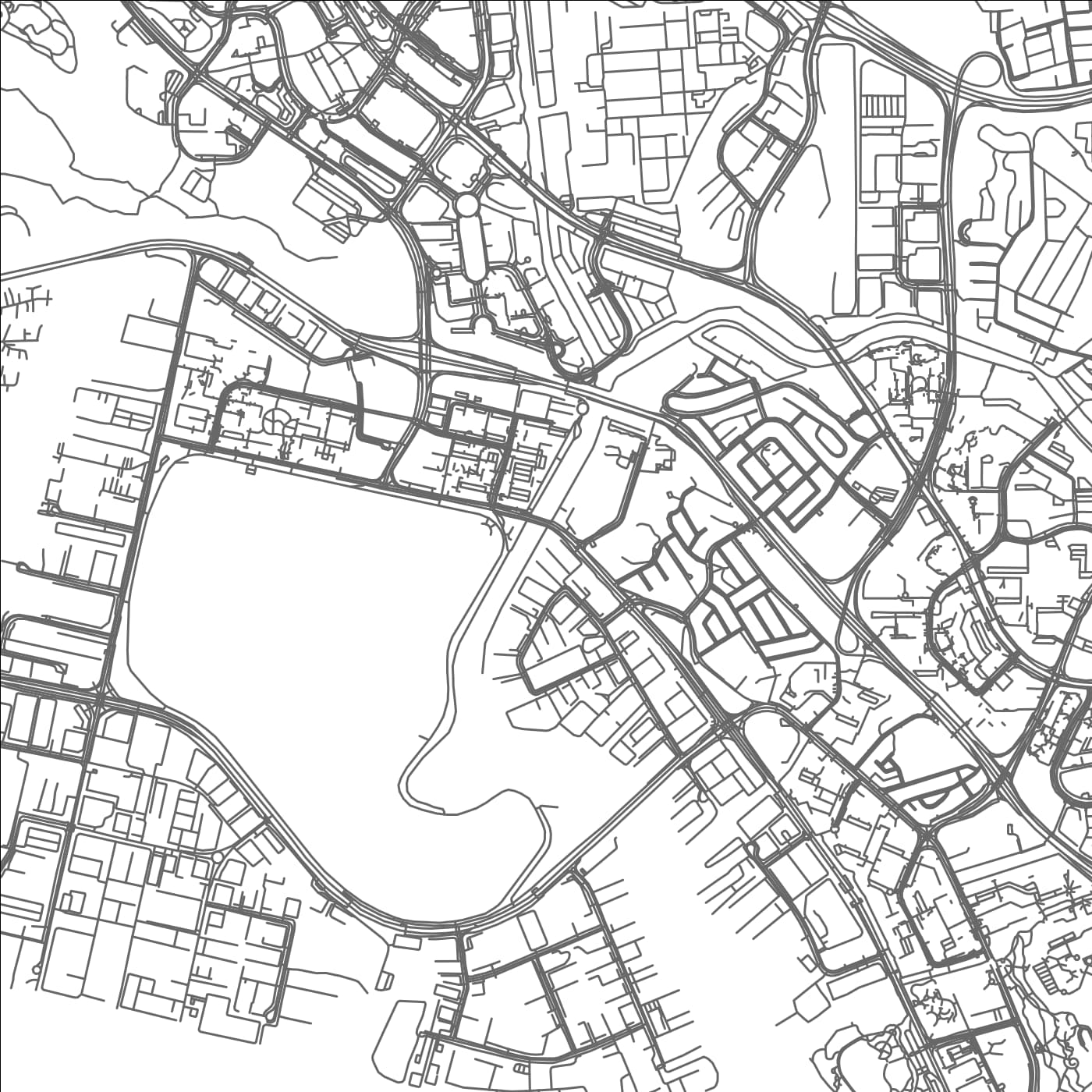 ROAD MAP OF WEST COAST VILLAGE, SINGAPORE BY MAPBAKES