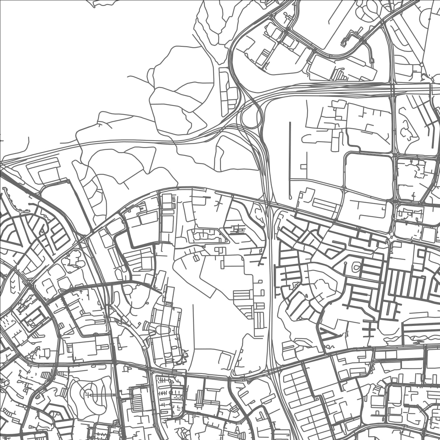 ROAD MAP OF YIO CHU KANG ESTATE, SINGAPORE BY MAPBAKES