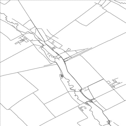 ROAD MAP OF BÁHOŇ, SLOVAKIA BY MAPBAKES