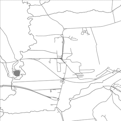 ROAD MAP OF BIDOVCE, SLOVAKIA BY MAPBAKES
