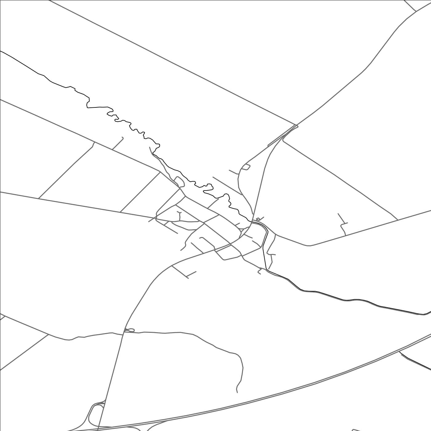 ROAD MAP OF BLATNÉ, SLOVAKIA BY MAPBAKES