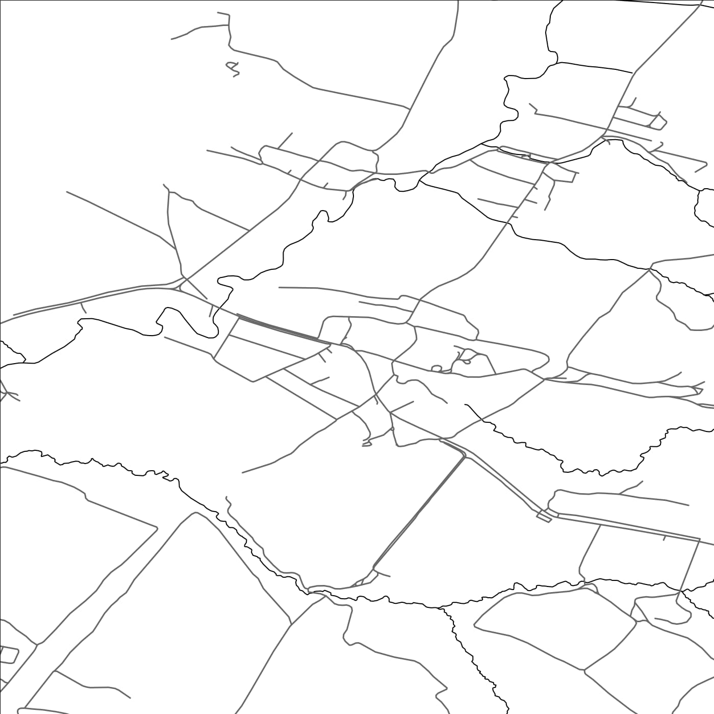 ROAD MAP OF BOHDANOVCE, SLOVAKIA BY MAPBAKES