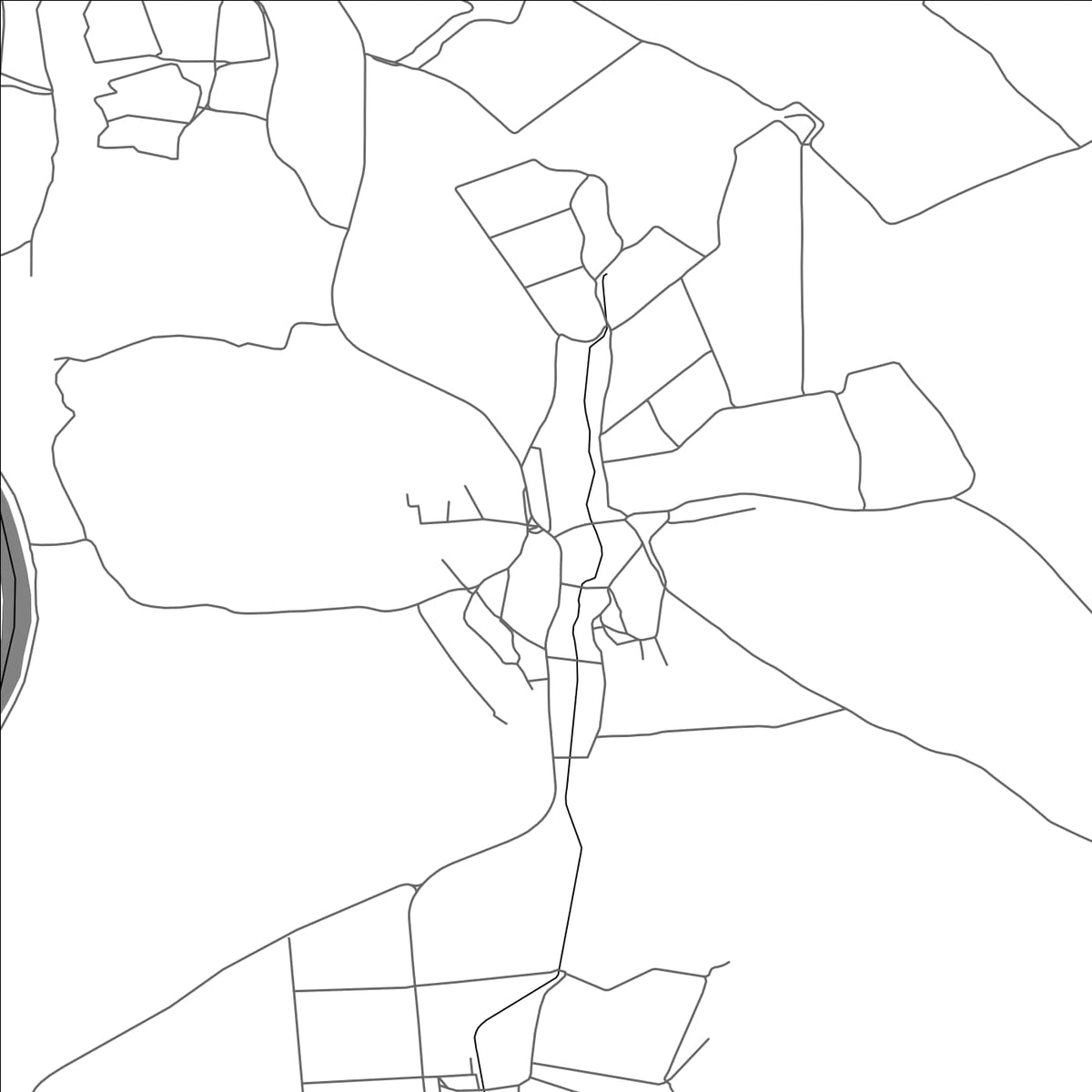 ROAD MAP OF BOJNIČKY, SLOVAKIA BY MAPBAKES