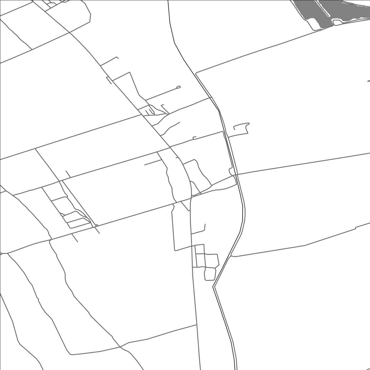 ROAD MAP OF BRANČ, SLOVAKIA BY MAPBAKES