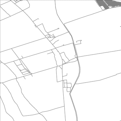 ROAD MAP OF BRANČ, SLOVAKIA BY MAPBAKES