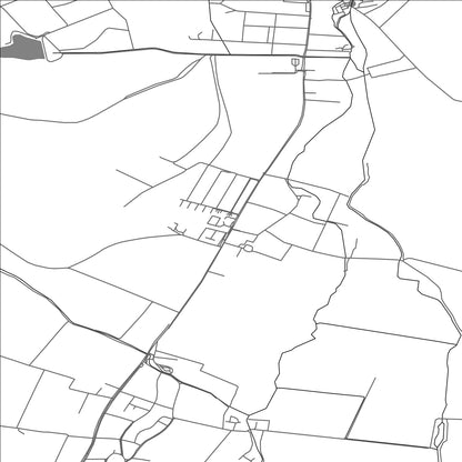 ROAD MAP OF ČASTKOVCE, SLOVAKIA BY MAPBAKES