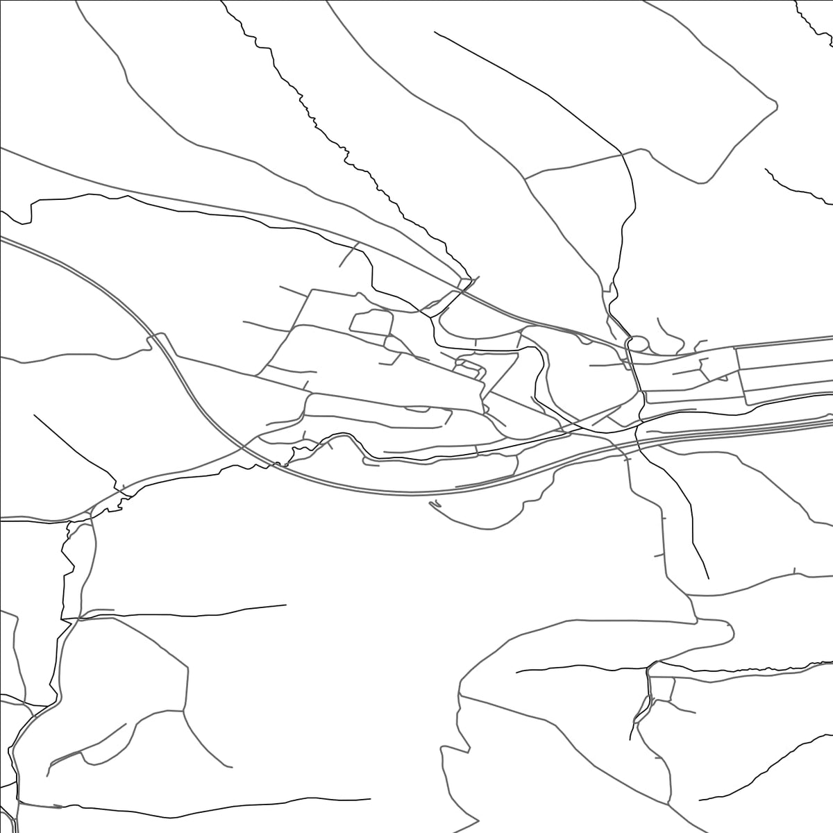 ROAD MAP OF CHMIŇANY, SLOVAKIA BY MAPBAKES