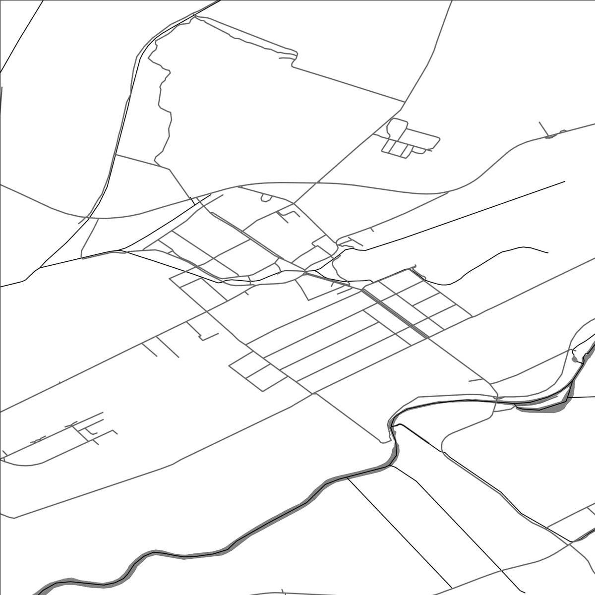 ROAD MAP OF CHYNORANY, SLOVAKIA BY MAPBAKES