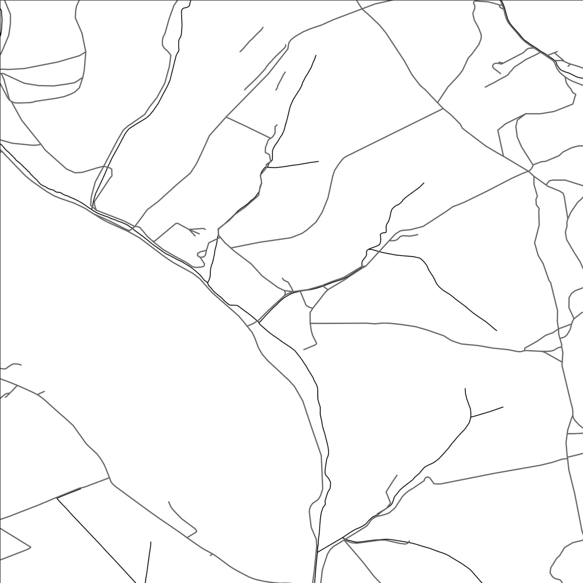 ROAD MAP OF ČIČAVA, SLOVAKIA BY MAPBAKES