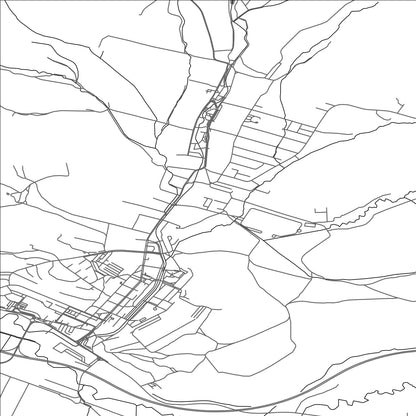 ROAD MAP OF DETVA, SLOVAKIA BY MAPBAKES