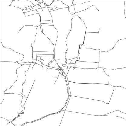 ROAD MAP OF DIVIACKA NOVÁ VES, SLOVAKIA BY MAPBAKES