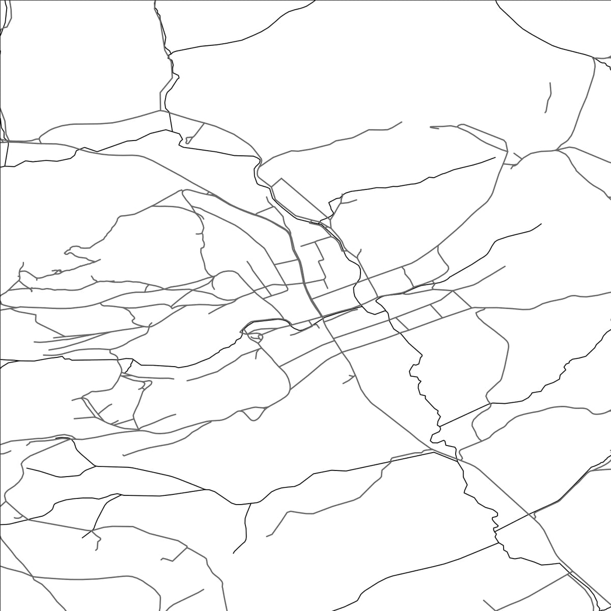 ROAD MAP OF DOLNÁ SÚČA, SLOVAKIA BY MAPBAKES