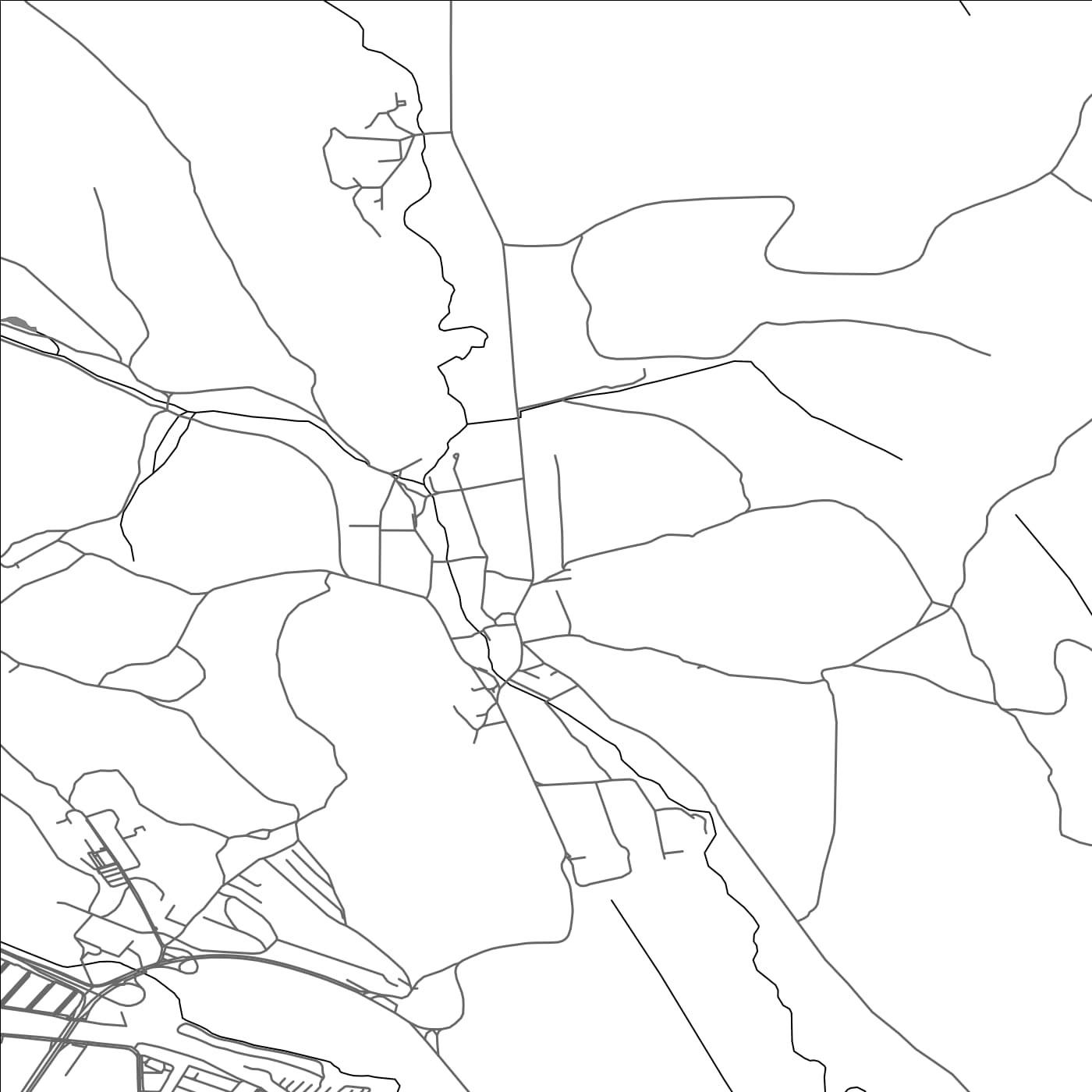 ROAD MAP OF HARICHOVCE, SLOVAKIA BY MAPBAKES