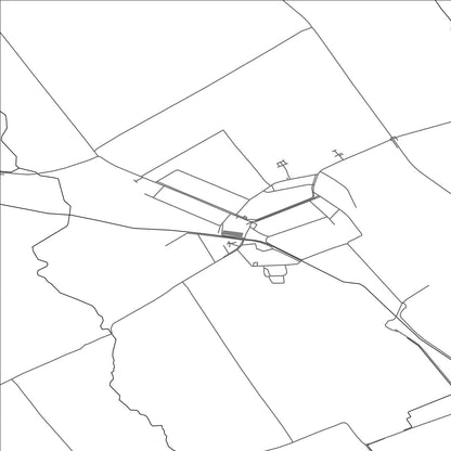 ROAD MAP OF HRONSKÉ KĽAČANY, SLOVAKIA BY MAPBAKES