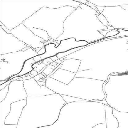 ROAD MAP OF HUNCOVCE, SLOVAKIA BY MAPBAKES