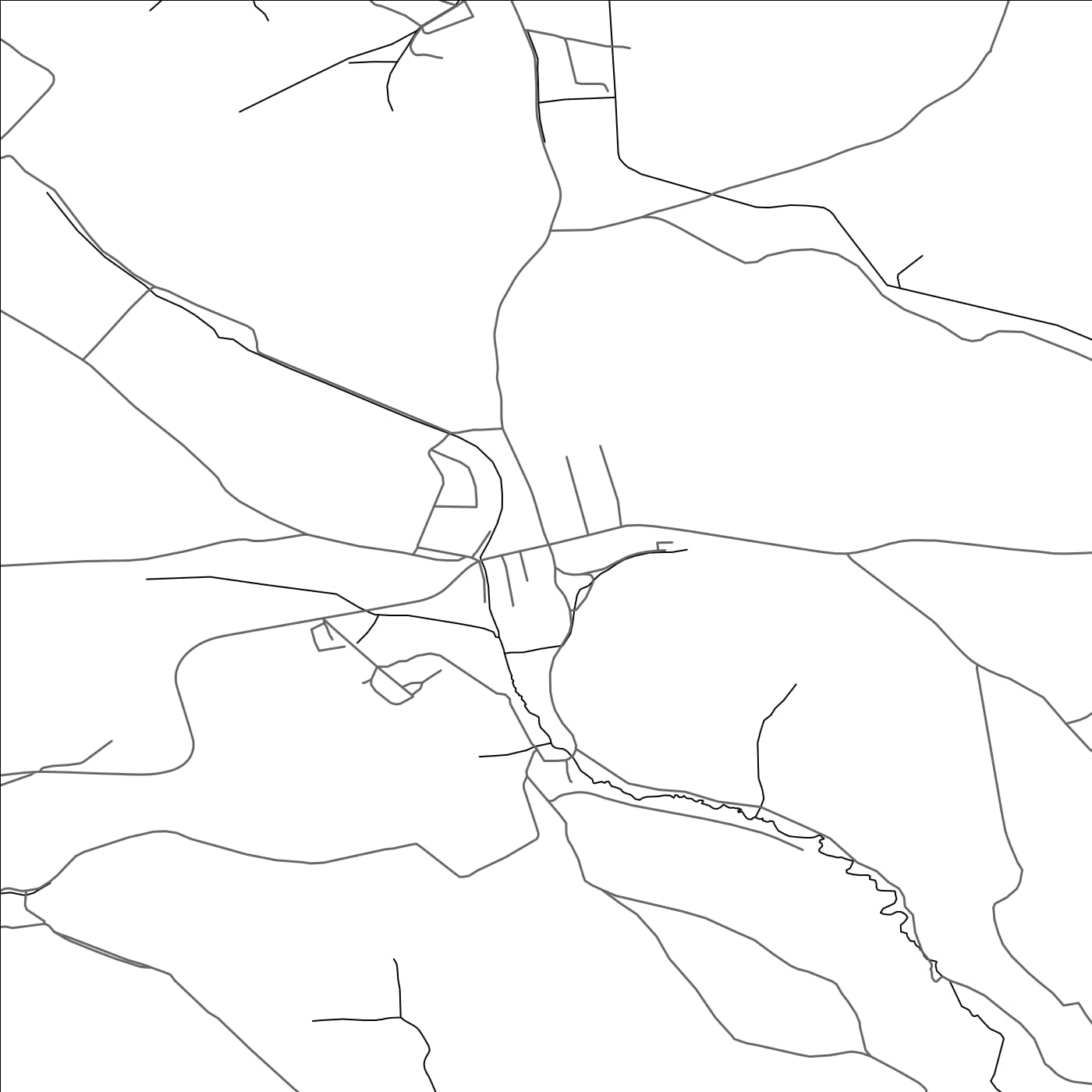 ROAD MAP OF JAMNÍK, SLOVAKIA BY MAPBAKES