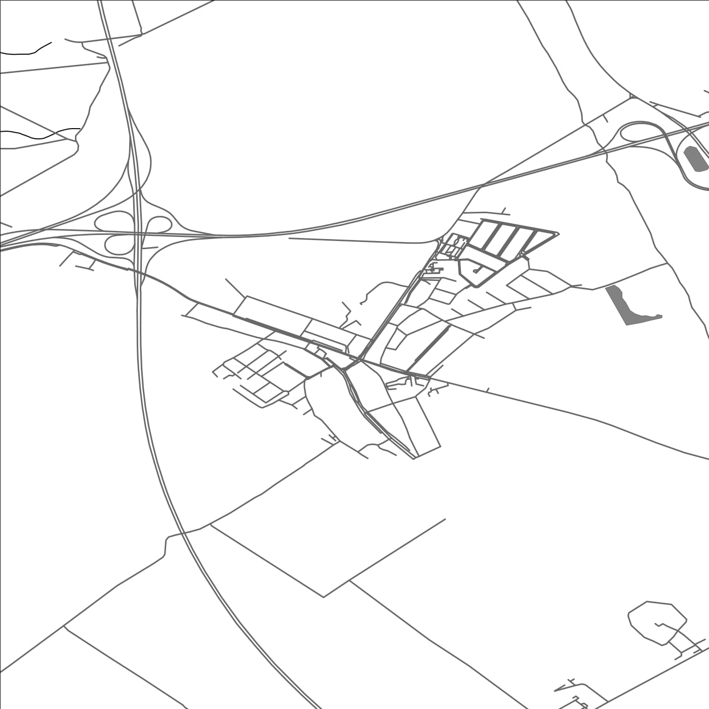 ROAD MAP OF JAROVCE, SLOVAKIA BY MAPBAKES