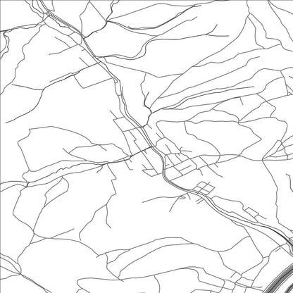 ROAD MAP OF JASENICA, SLOVAKIA BY MAPBAKES