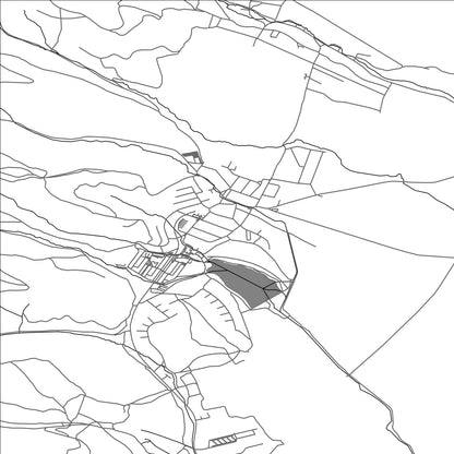 ROAD MAP OF KANIANKA, SLOVAKIA BY MAPBAKES