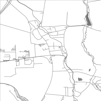 ROAD MAP OF KECHNEC, SLOVAKIA BY MAPBAKES