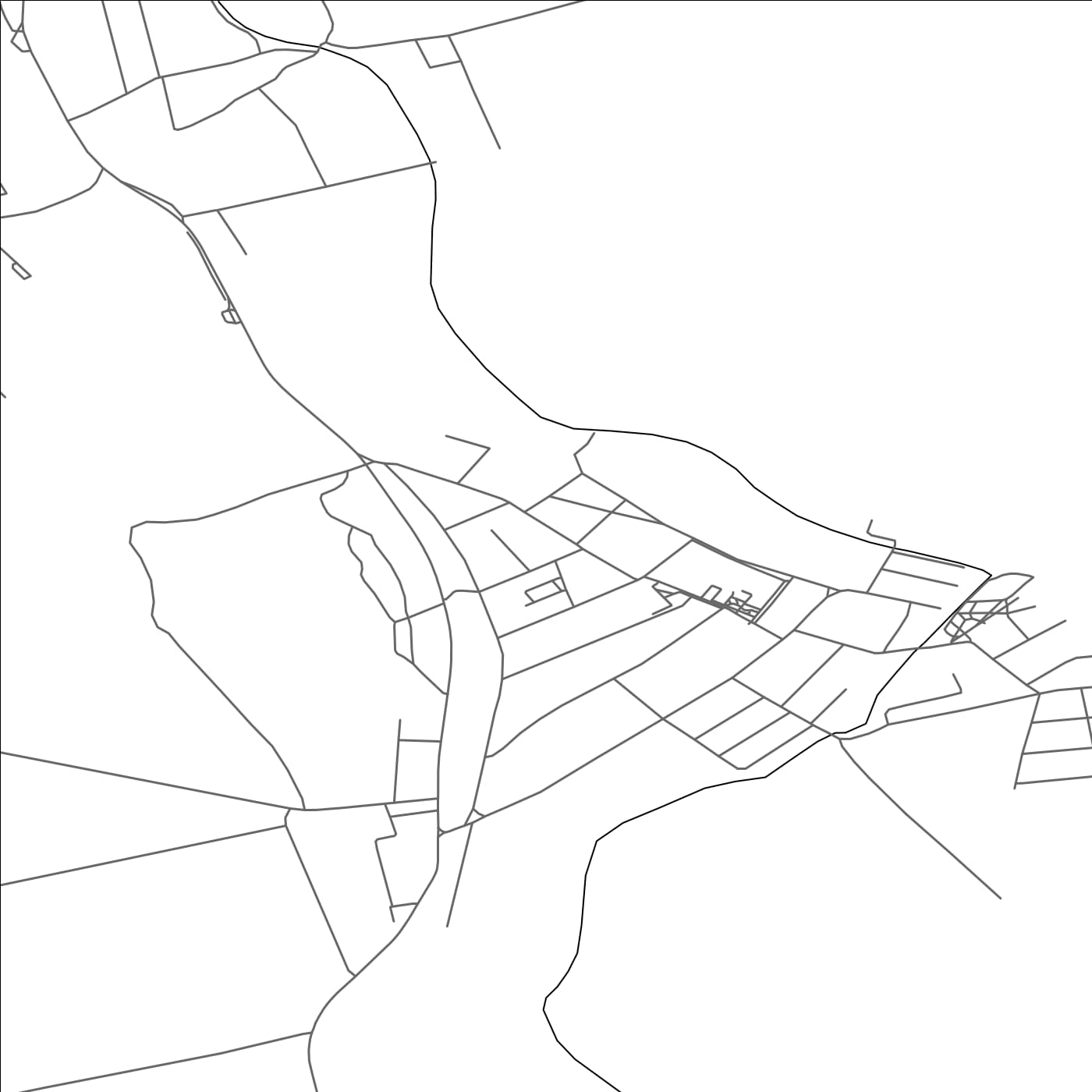 ROAD MAP OF KOMJATICE, SLOVAKIA BY MAPBAKES