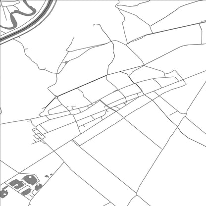 ROAD MAP OF KOPČANY, SLOVAKIA BY MAPBAKES