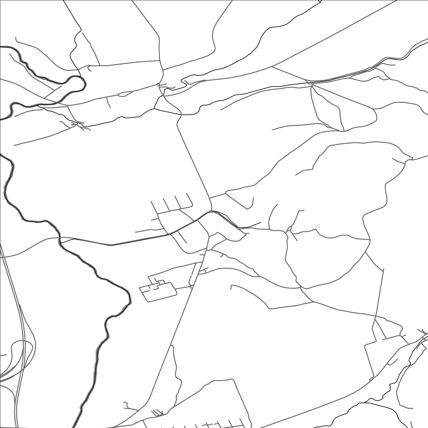 ROAD MAP OF KRÁĽOVCE, SLOVAKIA BY MAPBAKES