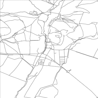 ROAD MAP OF KRÁSNOHORSKÉ PODHRADIE, SLOVAKIA BY MAPBAKES