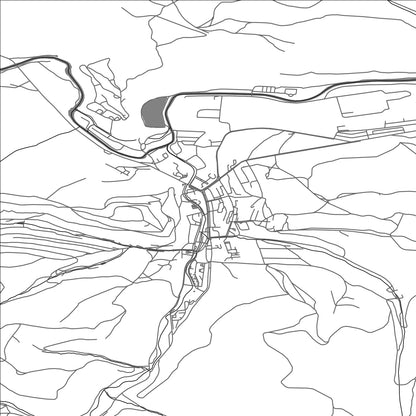 ROAD MAP OF KROMPACHY, SLOVAKIA BY MAPBAKES