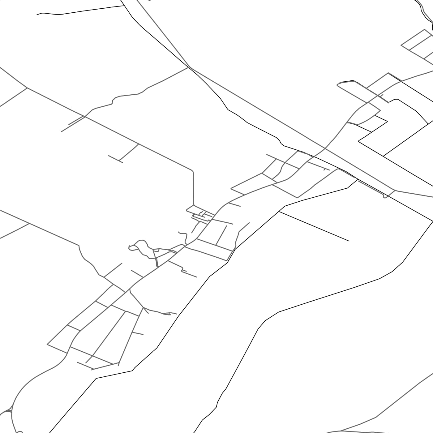 ROAD MAP OF KRUŠOVCE, SLOVAKIA BY MAPBAKES