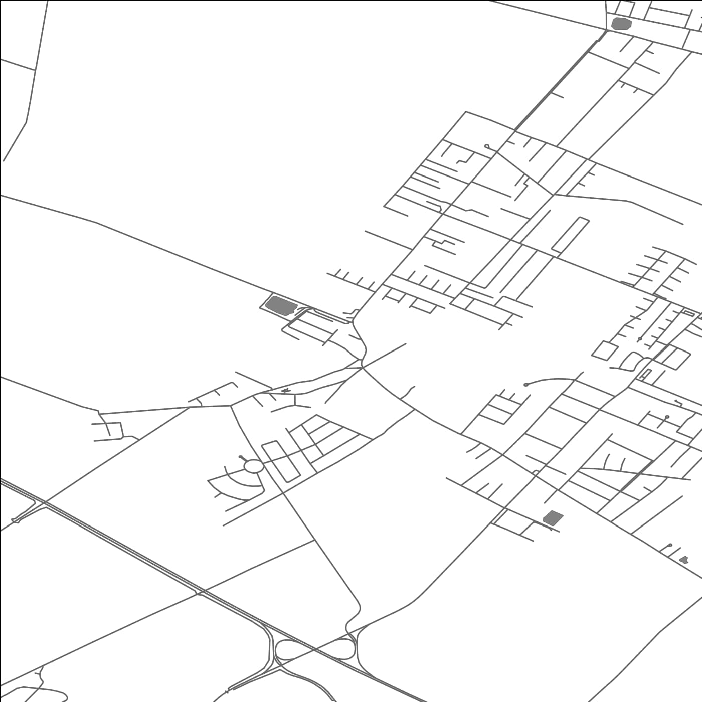 ROAD MAP OF KVETOSLAVOV, SLOVAKIA BY MAPBAKES