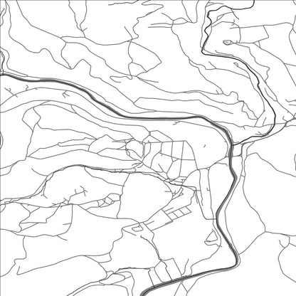 ROAD MAP OF KYSAK, SLOVAKIA BY MAPBAKES