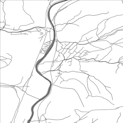 ROAD MAP OF KYSUCKÝ LIESKOVEC, SLOVAKIA BY MAPBAKES