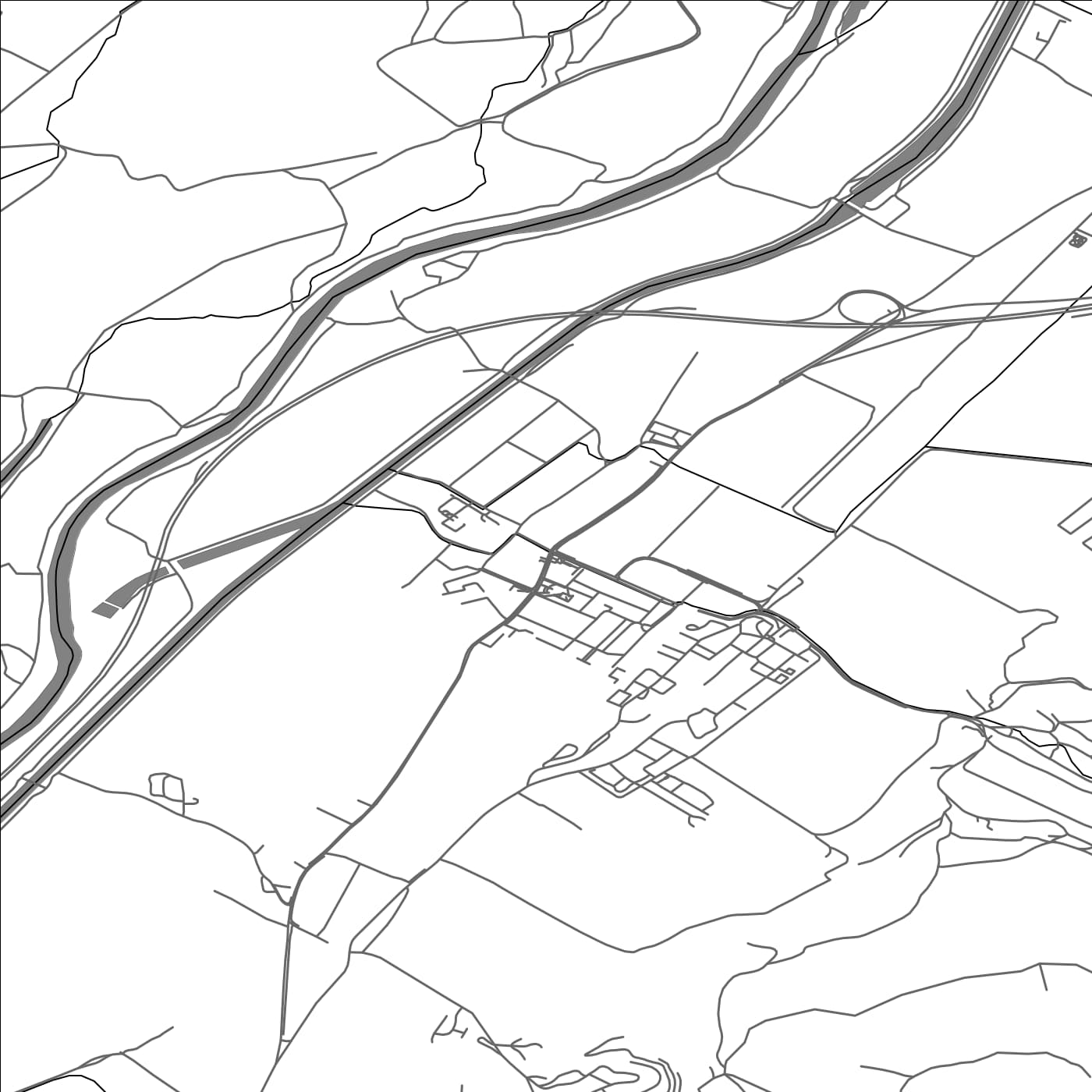 ROAD MAP OF LADCE, SLOVAKIA BY MAPBAKES