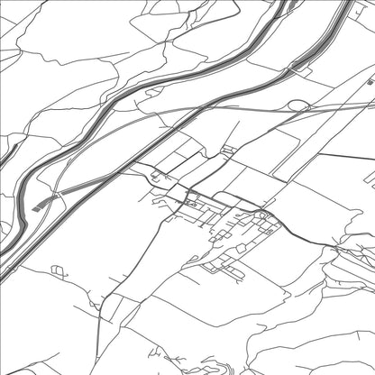 ROAD MAP OF LADCE, SLOVAKIA BY MAPBAKES