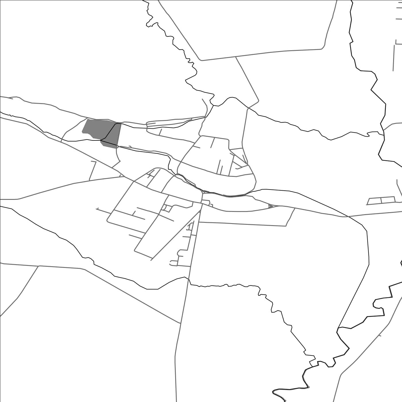 ROAD MAP OF LAZANY, SLOVAKIA BY MAPBAKES