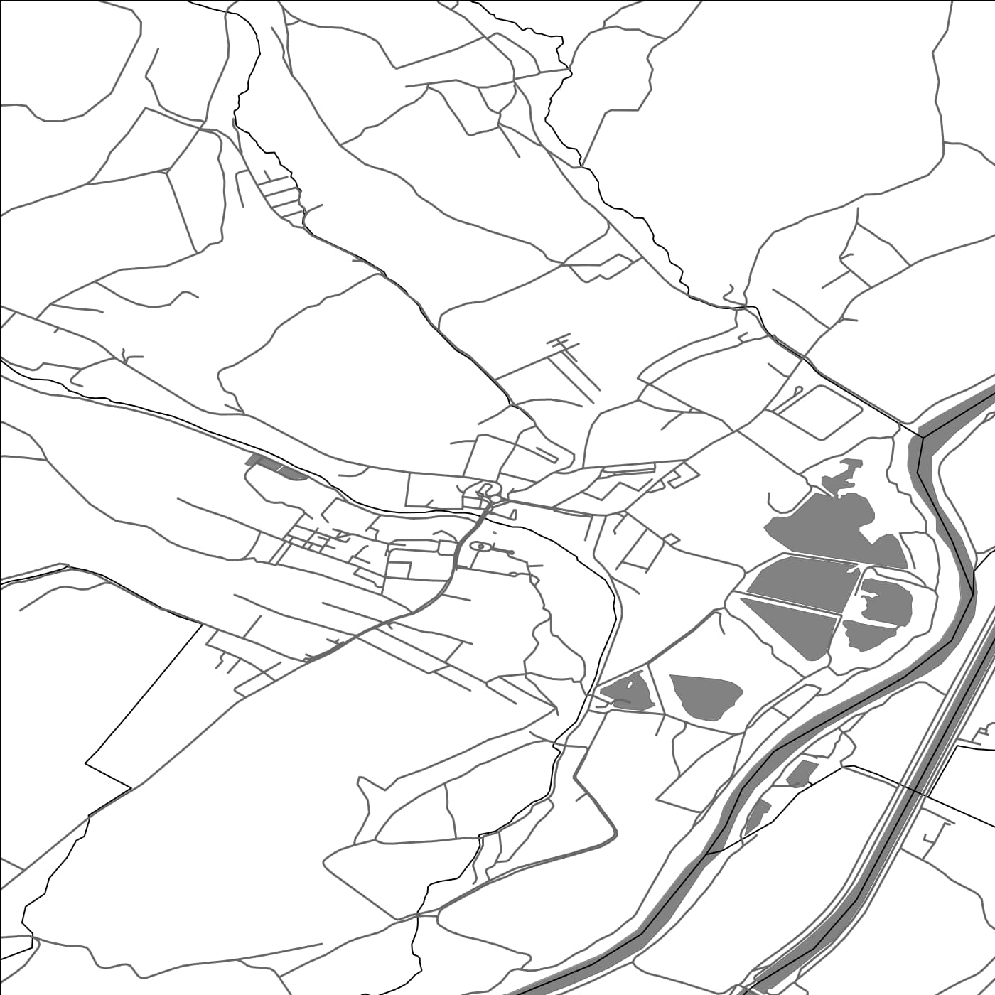 ROAD MAP OF LEDNICKÉ ROVNE, SLOVAKIA BY MAPBAKES