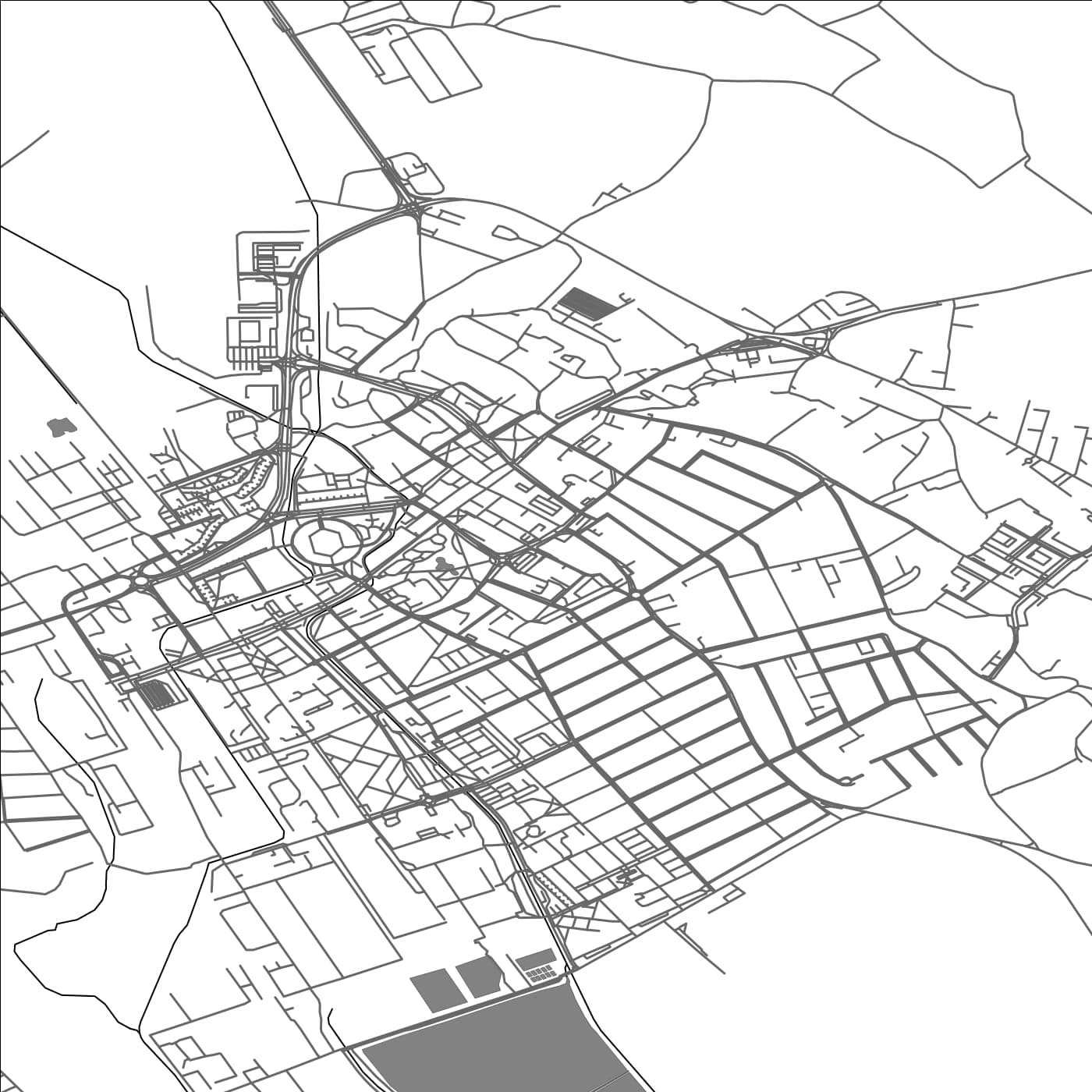 ROAD MAP OF LEVICE, SLOVAKIA BY MAPBAKES