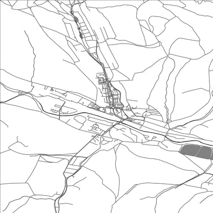 ROAD MAP OF LIPANY, SLOVAKIA BY MAPBAKES