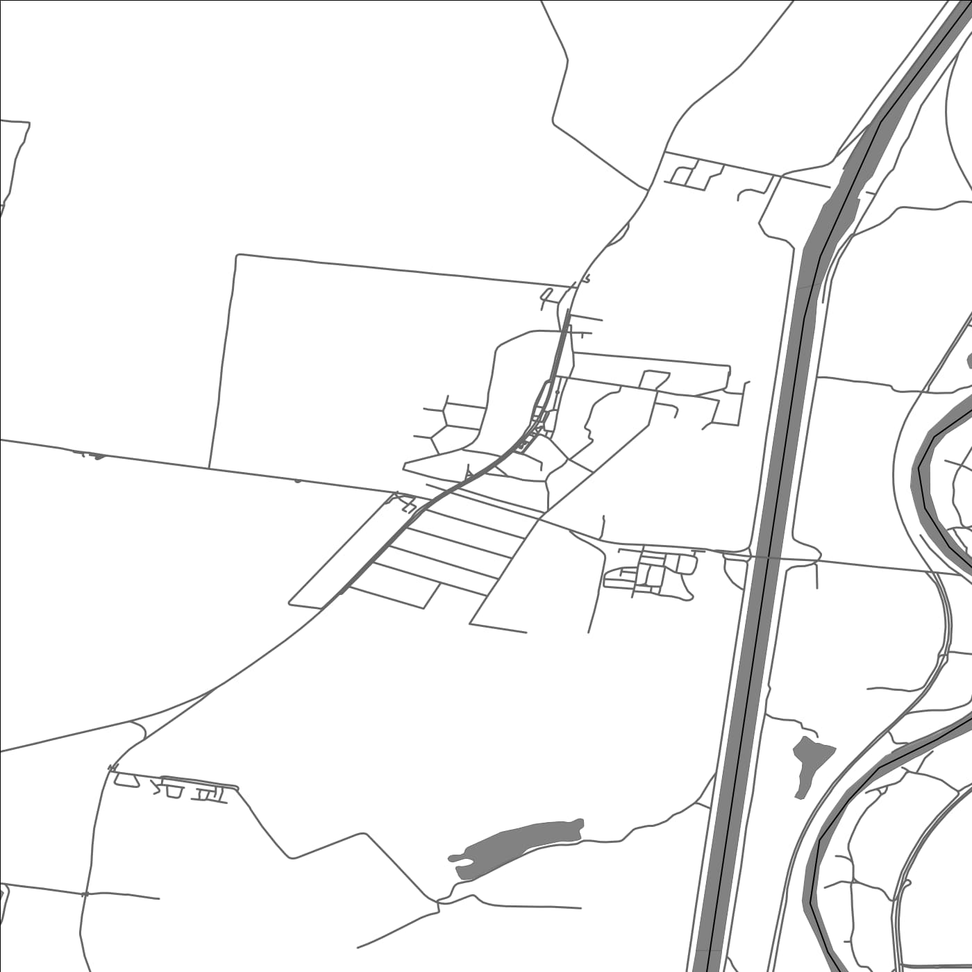 ROAD MAP OF MADUNICE, SLOVAKIA BY MAPBAKES