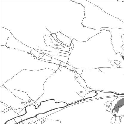 ROAD MAP OF MALÝ SLAVKOV, SLOVAKIA BY MAPBAKES