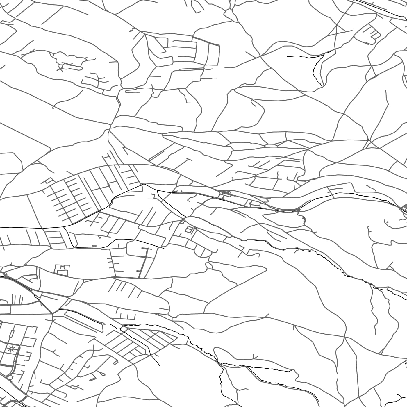 ROAD MAP OF MARIANKA, SLOVAKIA BY MAPBAKES