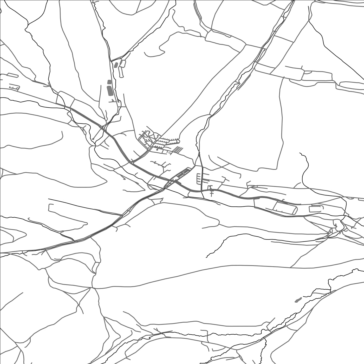 ROAD MAP OF MEDZEV, SLOVAKIA BY MAPBAKES