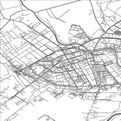 ROAD MAP OF MICHALOVCE, SLOVAKIA BY MAPBAKES