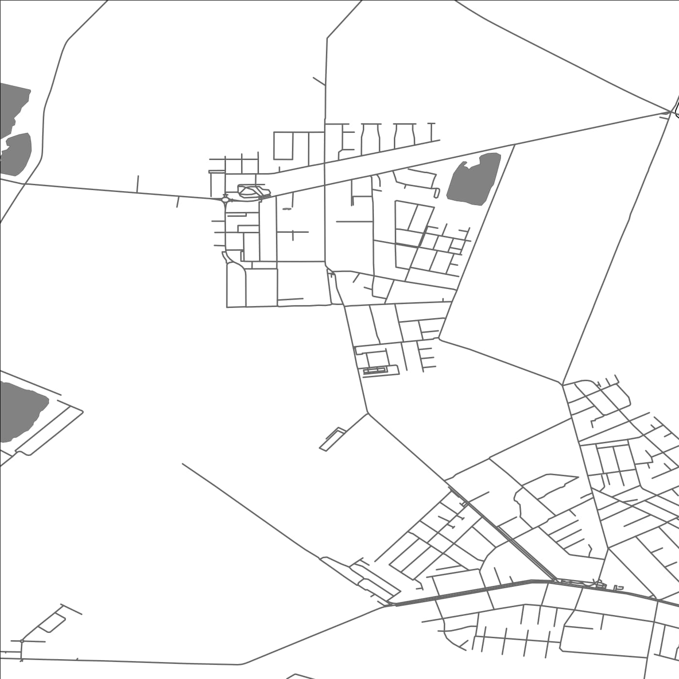 ROAD MAP OF MILOSLAVOV, SLOVAKIA BY MAPBAKES