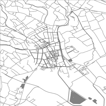 ROAD MAP OF MODRA, SLOVAKIA BY MAPBAKES