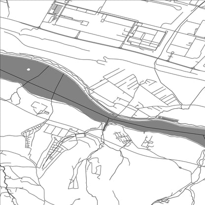 ROAD MAP OF MOJŠ, SLOVAKIA BY MAPBAKES