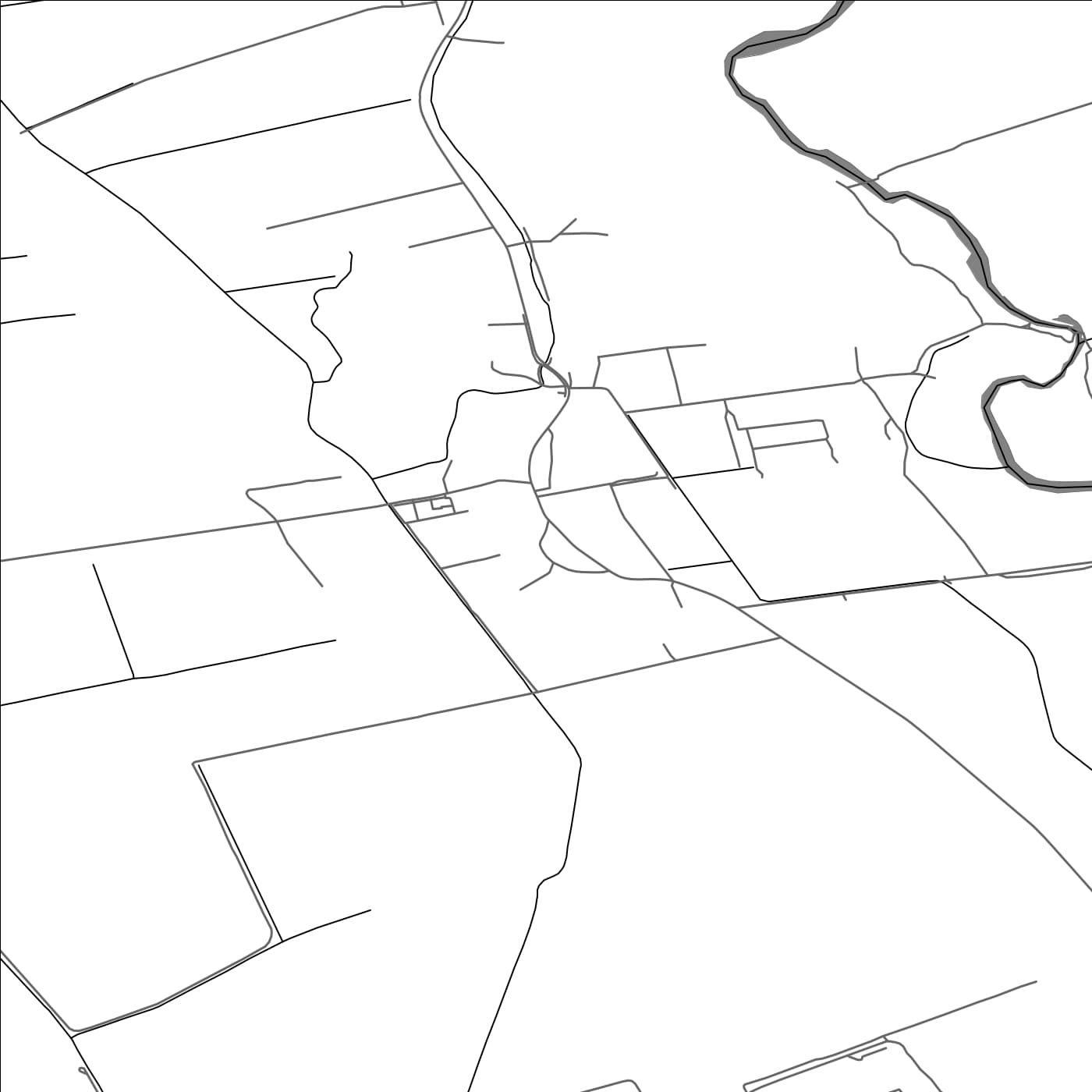 ROAD MAP OF NACINA VES, SLOVAKIA BY MAPBAKES