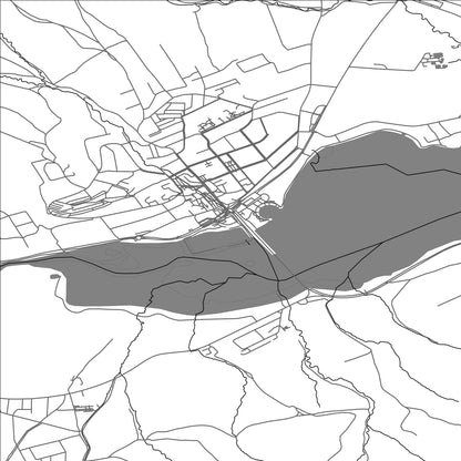 ROAD MAP OF NÁMESTOVO, SLOVAKIA BY MAPBAKES