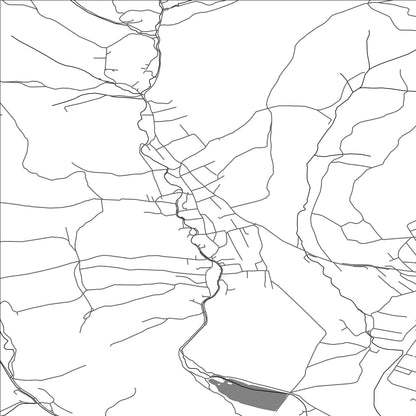 ROAD MAP OF NESLUŠA, SLOVAKIA BY MAPBAKES